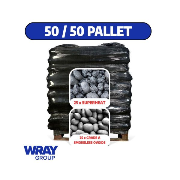50 / 50 Grade A Smokeless Ovoids / Superheat